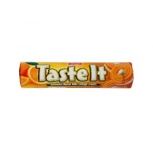 بیسکویت کرمدار قلب پرتقالی شیرین عسل 120 گرمی