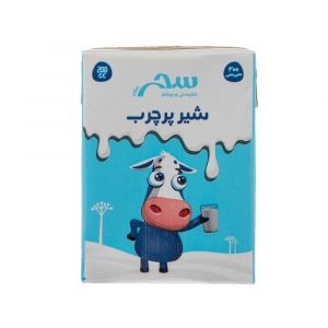 شیر استریل پرچرب ٪۳ سحرسان 200 میلی لیتری
