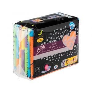 نوار بهداشتی بالدار حساس ویژه شب مدل ایرلید تافته 7 عددی
