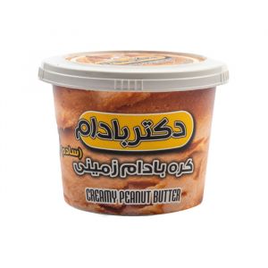 کره بادام زمینی ساده دکتر بادام 220 گرمی